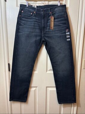 Levi's Men's Dark Gray Straight Jeans